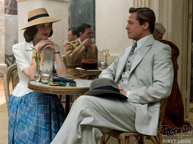 Alliés : La première photo réunissant Brad Pitt et Marion Cotillard dévoilée
