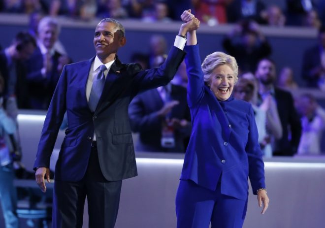 Obama Clinton
