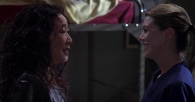 Meredith et Cristina