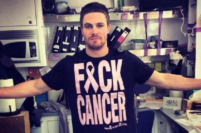Stephen Amell F&ck Cancer