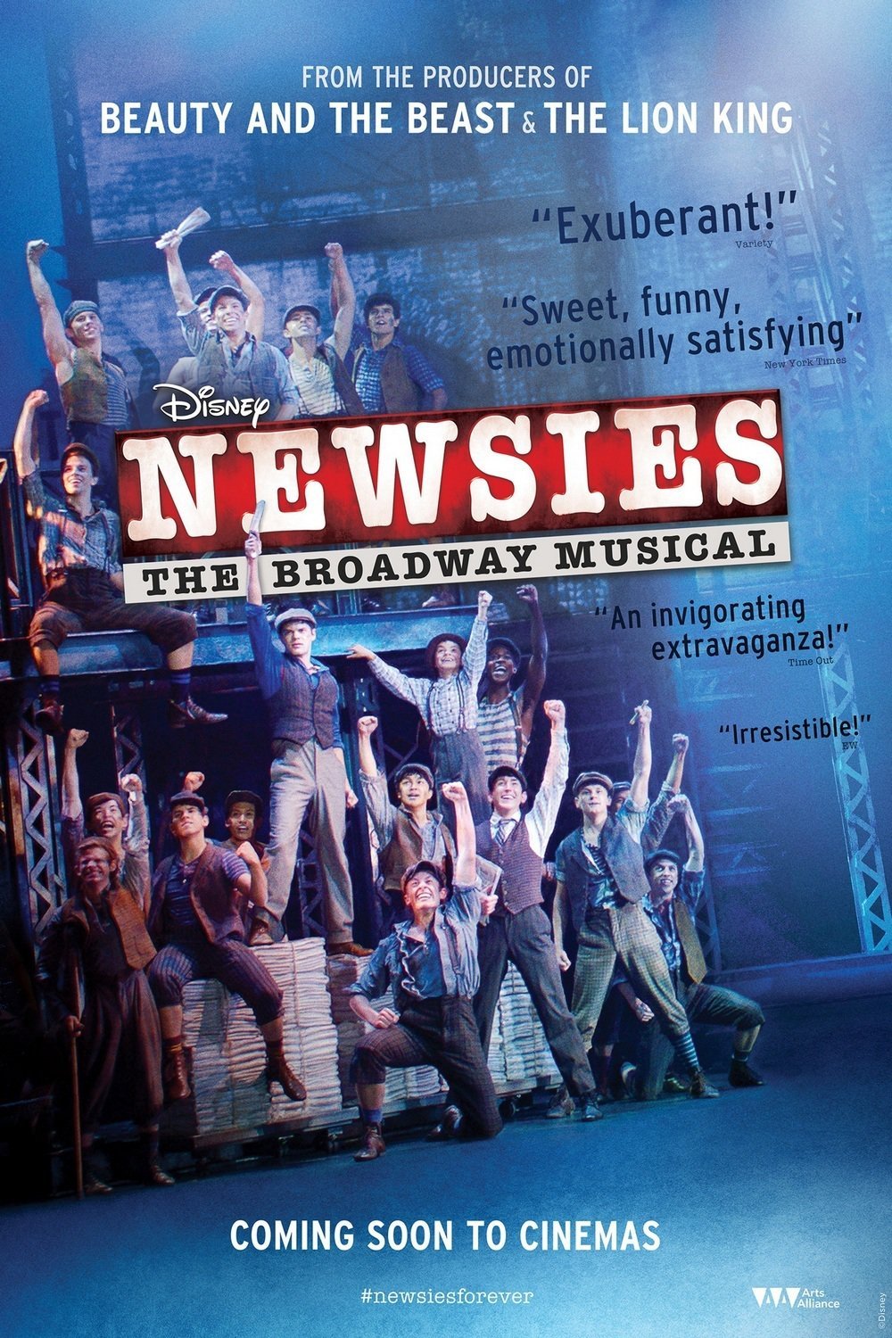 Disney S Newsies The Broadway Musical Film 17 Cineseries