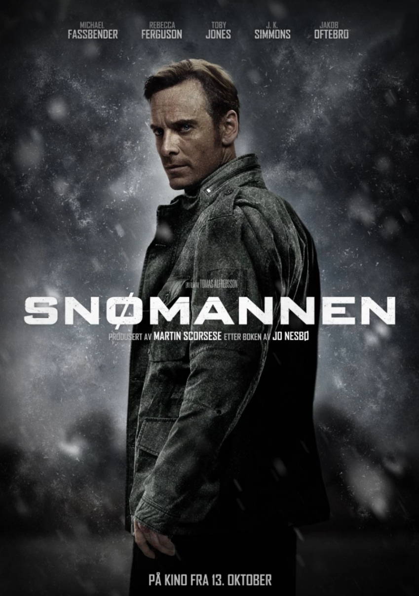 The Snowman : Première images de Michael Fassbender dans ce thriller glacial