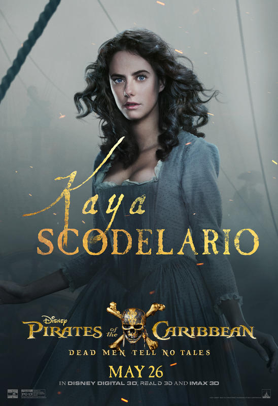 Pirates des Caraïbes - La Vengeance de Salazar : Les affiches officielles des personnages