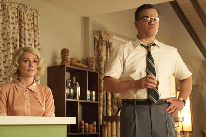 Bienvenue à Suburbicon réalisé par George Clooney. Matt Damon fait un massacre dans le nouveau trailer.