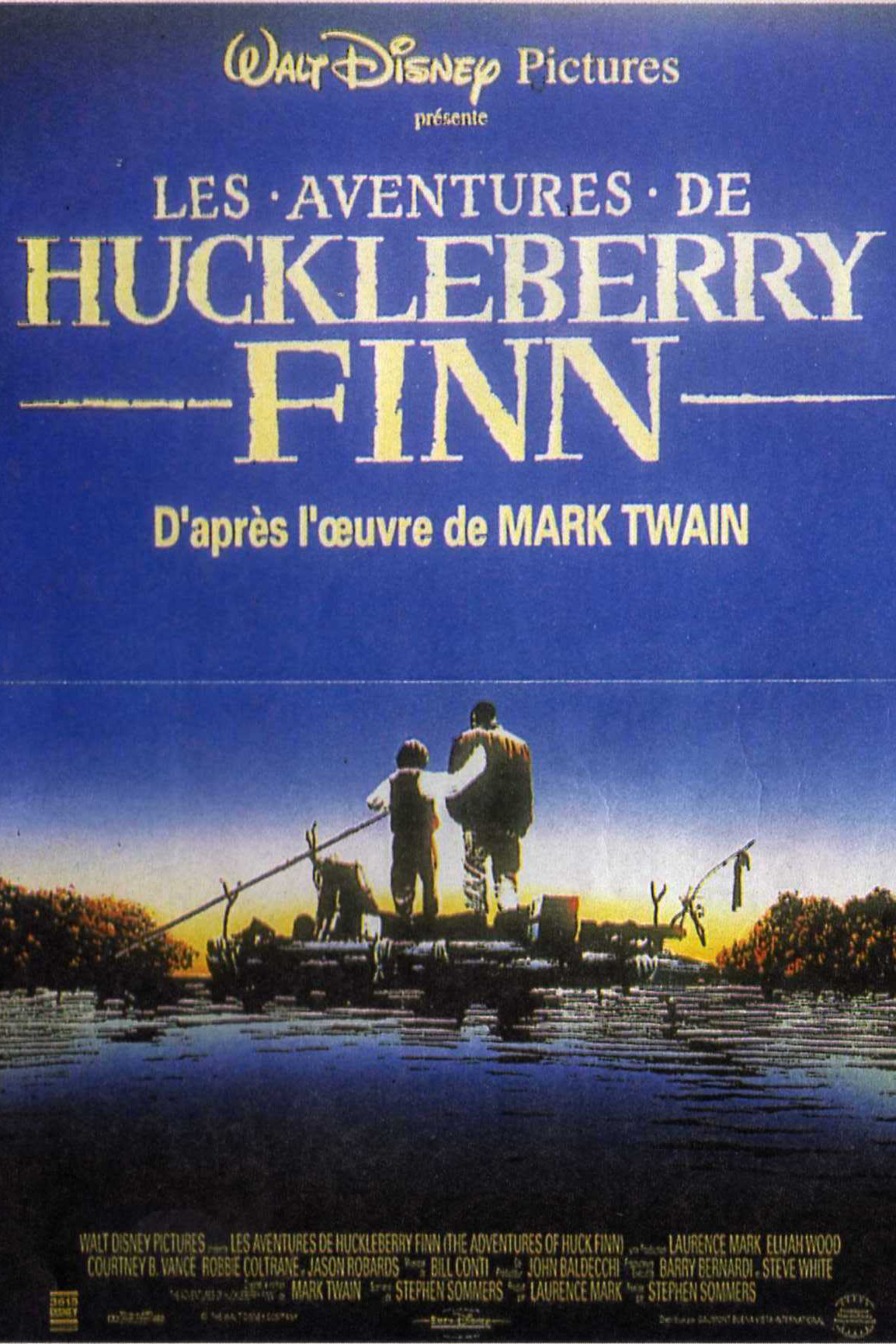 Il film di Huckleberry Finn elijah wood