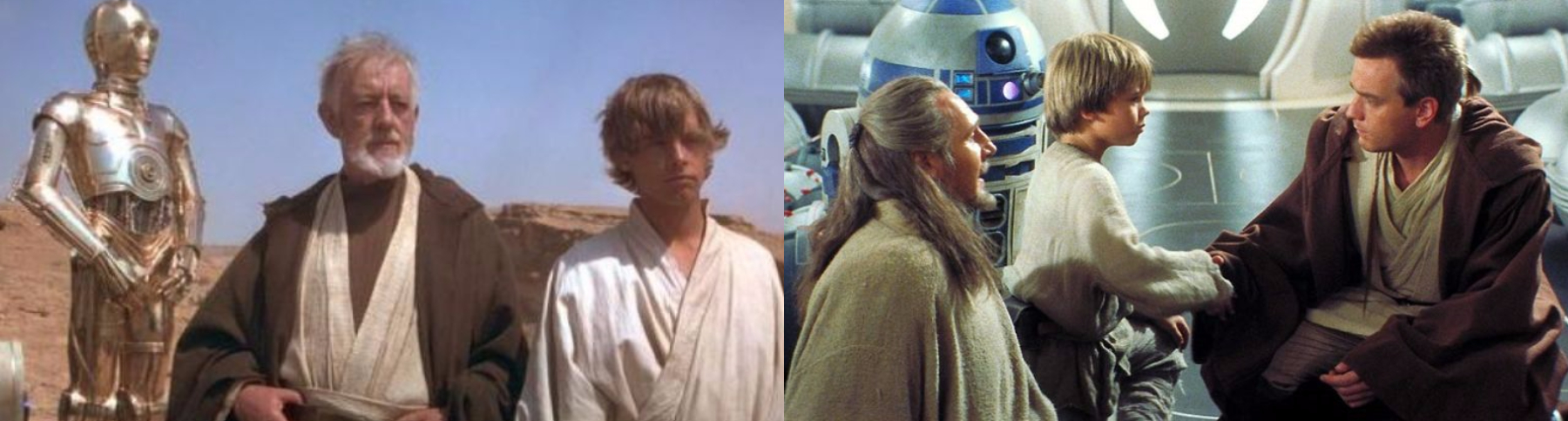 Star Wars 4 / Star Wars 1 ©LucasFilm