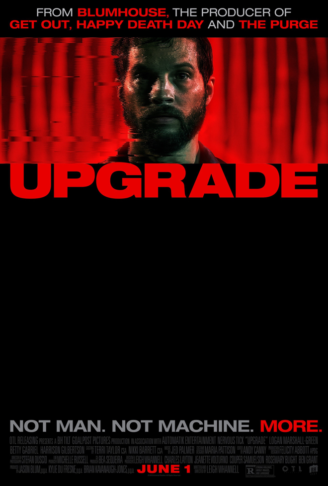 Upgrade : Découvrez la première bande-annonce de la prochaine production Blumhouse.