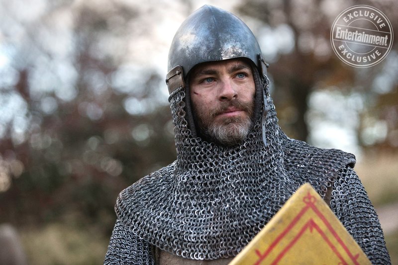 Outlaw King : Chris Pine méconnaissable en roi écossais pour Netflix