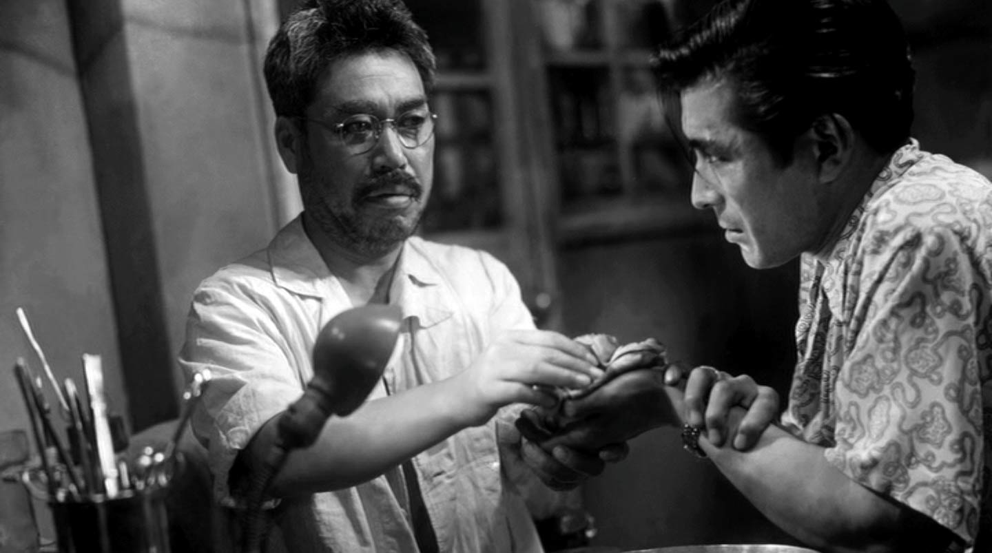 L'Ange ivre : critique du premier chef d'oeuvre d'Akira Kurosawa.
