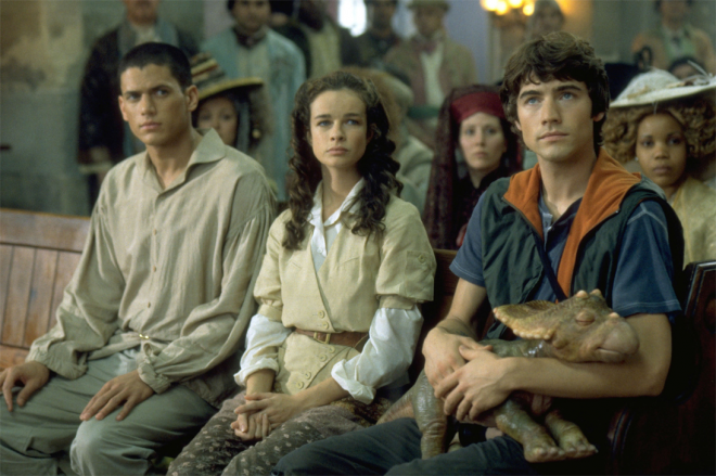 David Scott (Wentworth Miller) dans Dinotopia