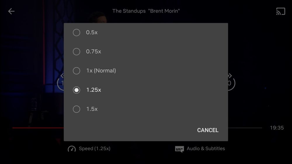 Netflix va tester la lecture accélérée