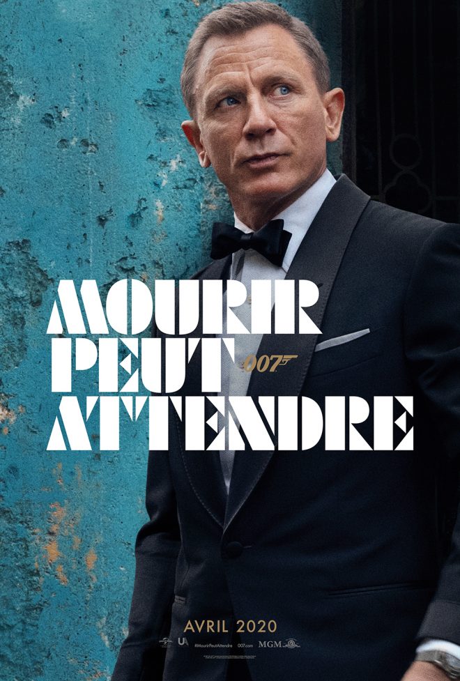 Mourir peut attendre a son affiche !