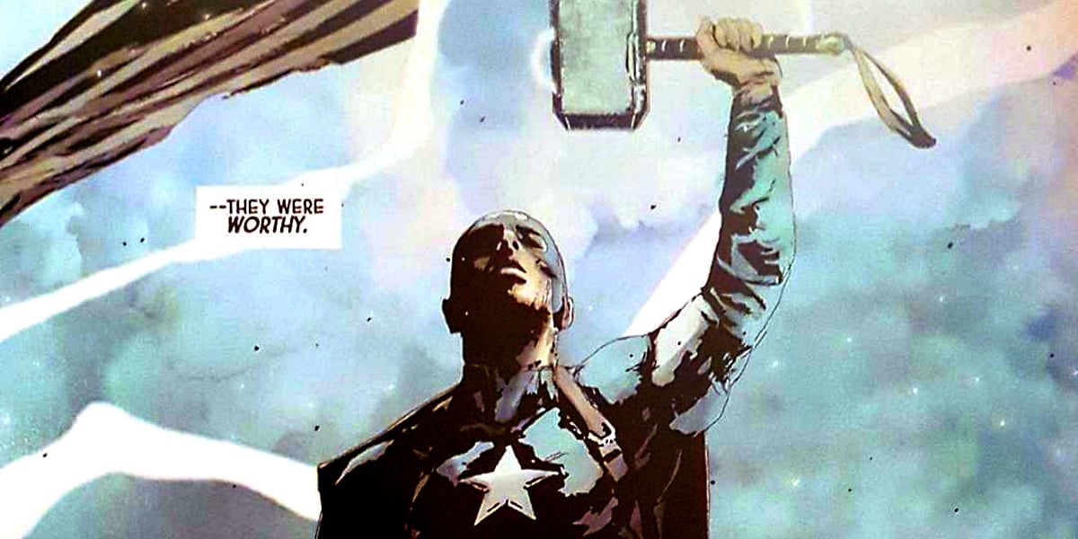 Avengers Endgame : on sait pourquoi  parvient à soulever le marteau de Thor