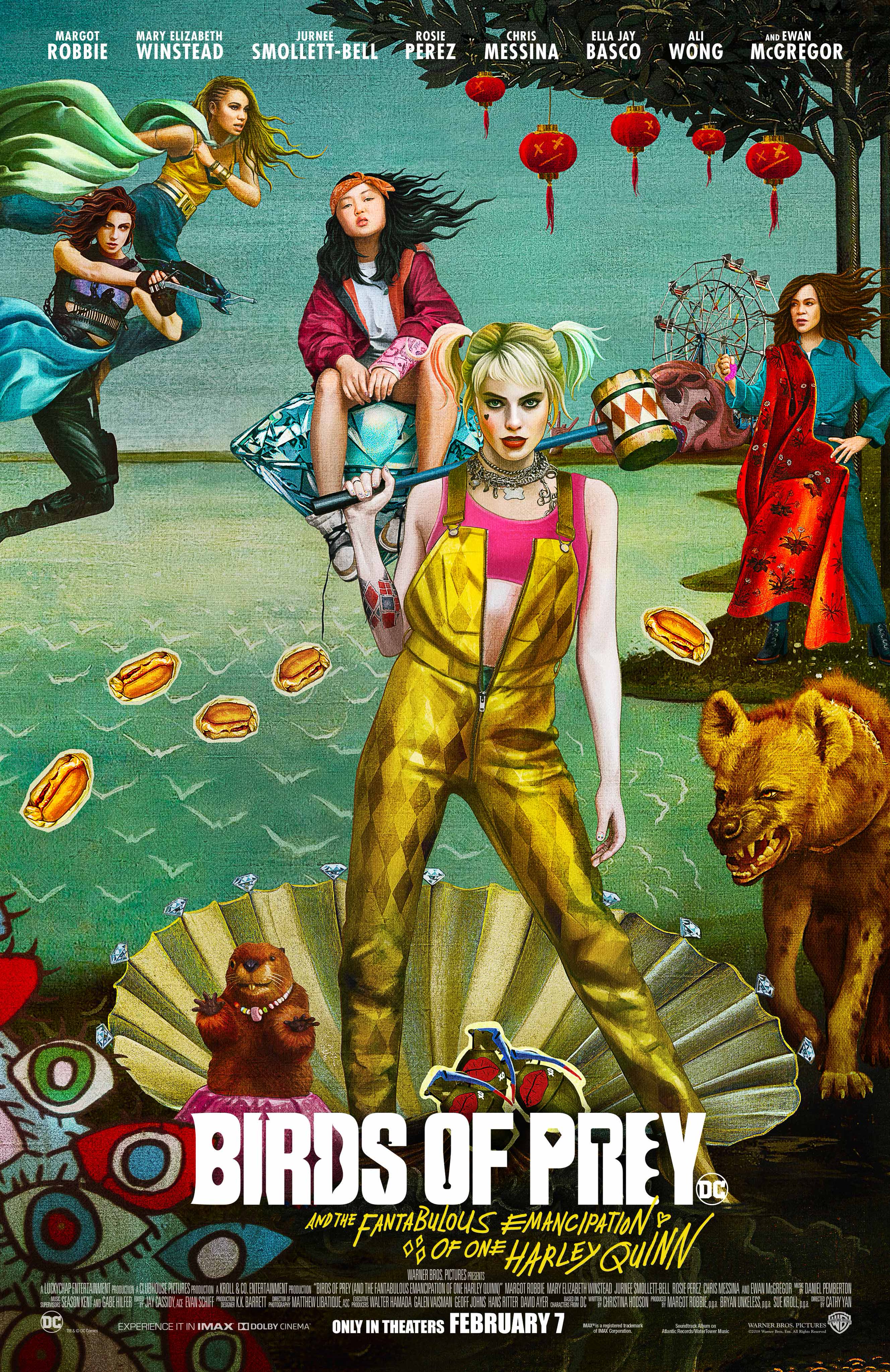 Birds of Prey : découvrez la superbe nouvelle affiche du film DC 