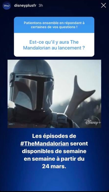 The Mandalorian : tous les épisodes ne seront pas sur Disney+ au lancement