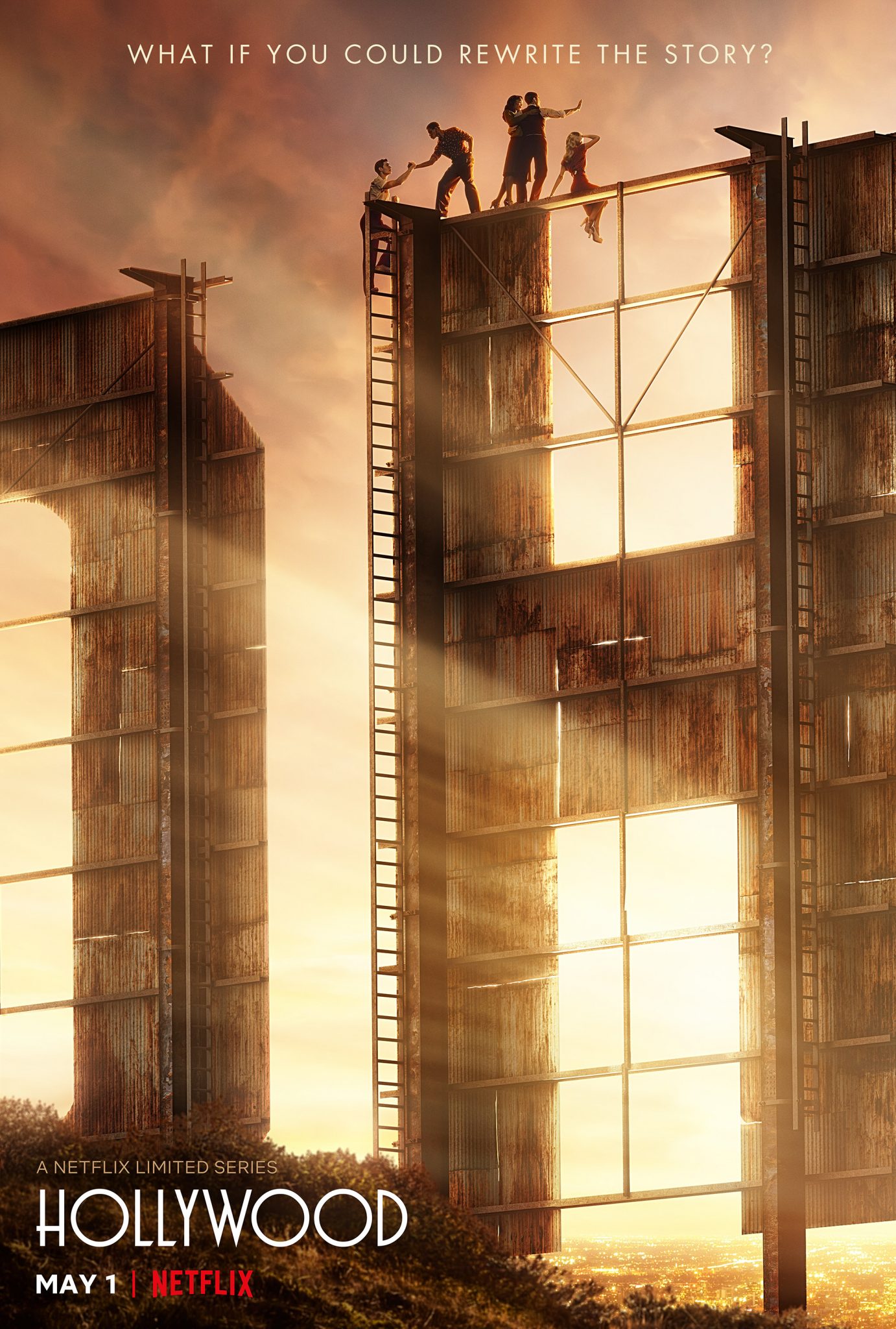 Hollywood : une affiche et une date pour la série Netflix de Ryan Murphy