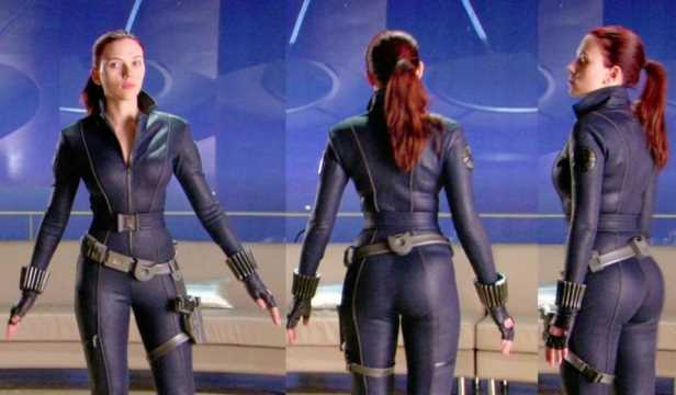 Iron Man 2 : voici les toutes premières photos de Scarlett Johansson dans le costume de Black Widow 