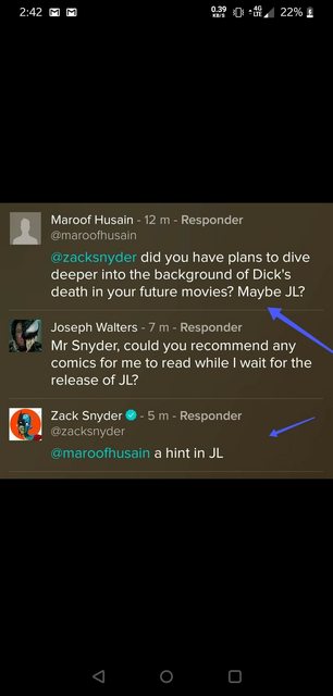 Justice League : Zack Snyder annonce des révélations sur Robin 