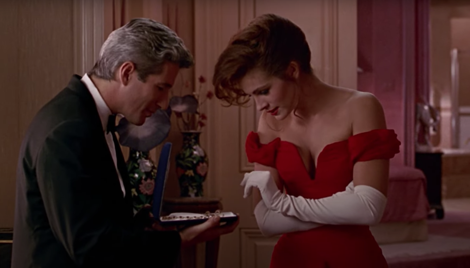 Richard Gere et Julia Roberts dans Pretty Woman