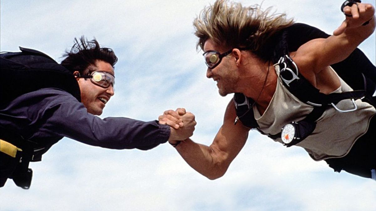 Point Break lundi 31 août sur France 5 : quand Patrick Swayze faisait ses propres cascades