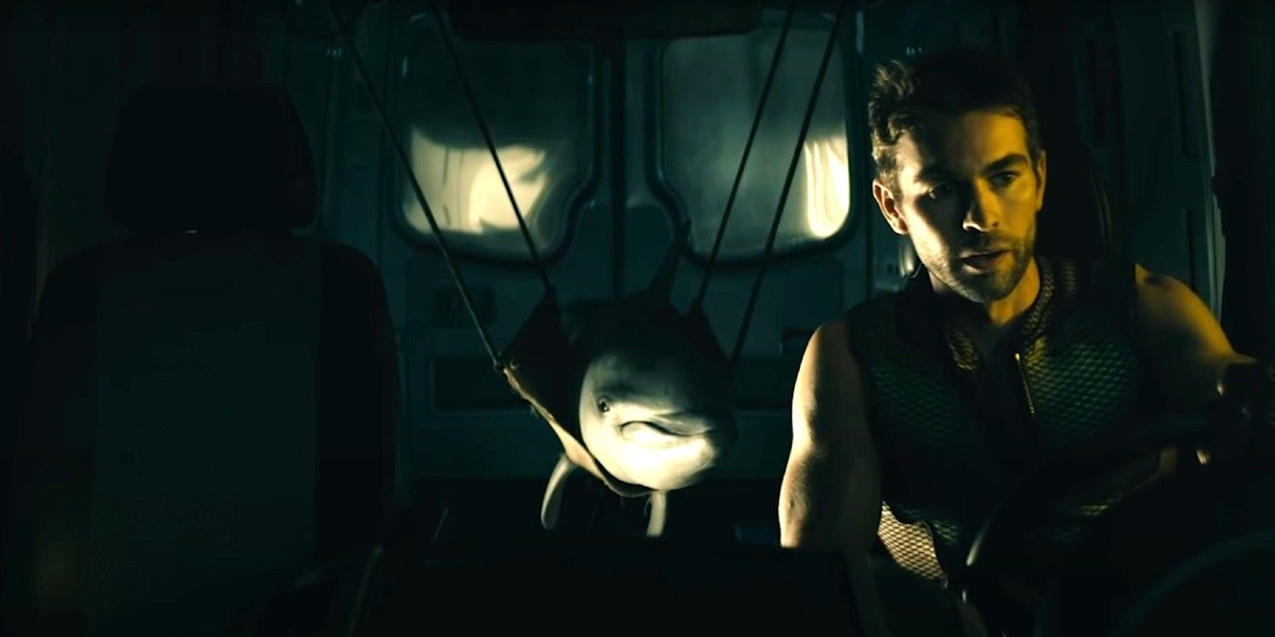 The Boys : Chace Crawford (The Deep) dégoûté par les branchies de son personnage The Boys : Chace Crawford (The Deep) dégoûté par les branchies de son personnage