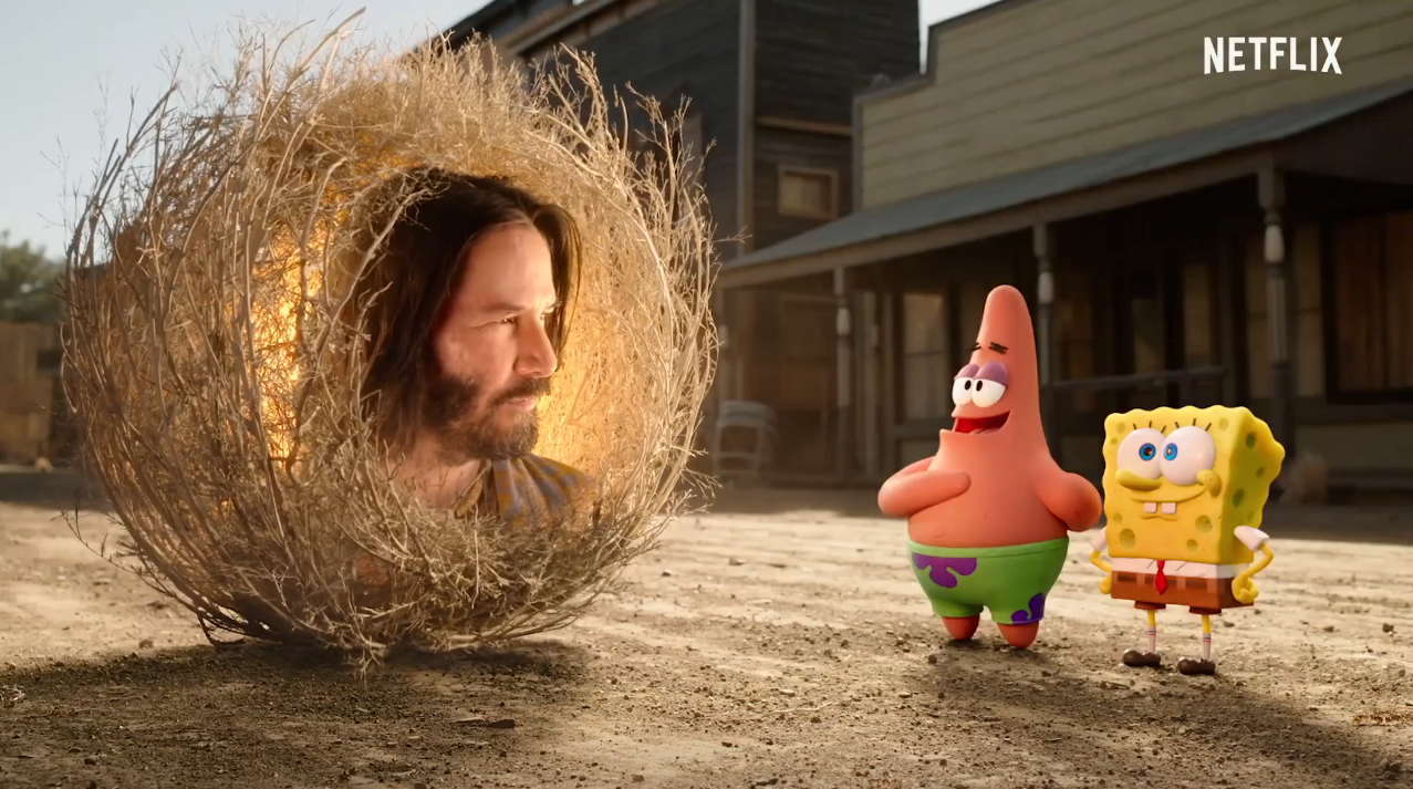 Bob l'éponge Keanu Reeves