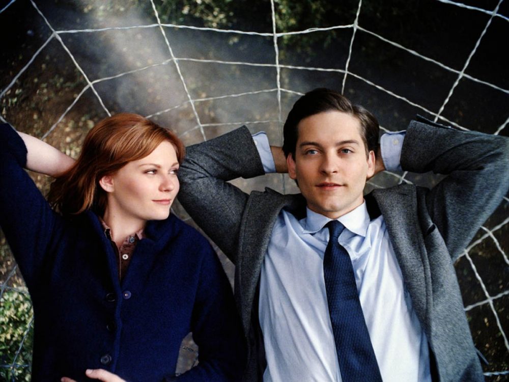Spider Man -tobey-maguire-et-kirsten-dunst