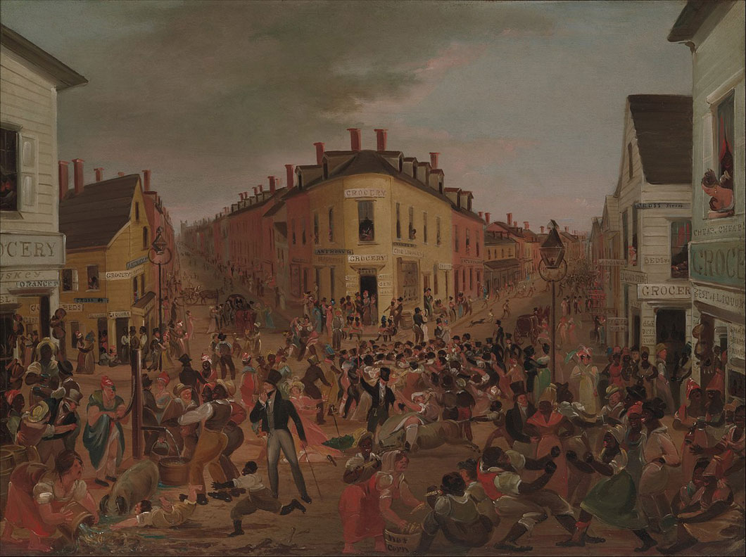Gangs of New York peinture