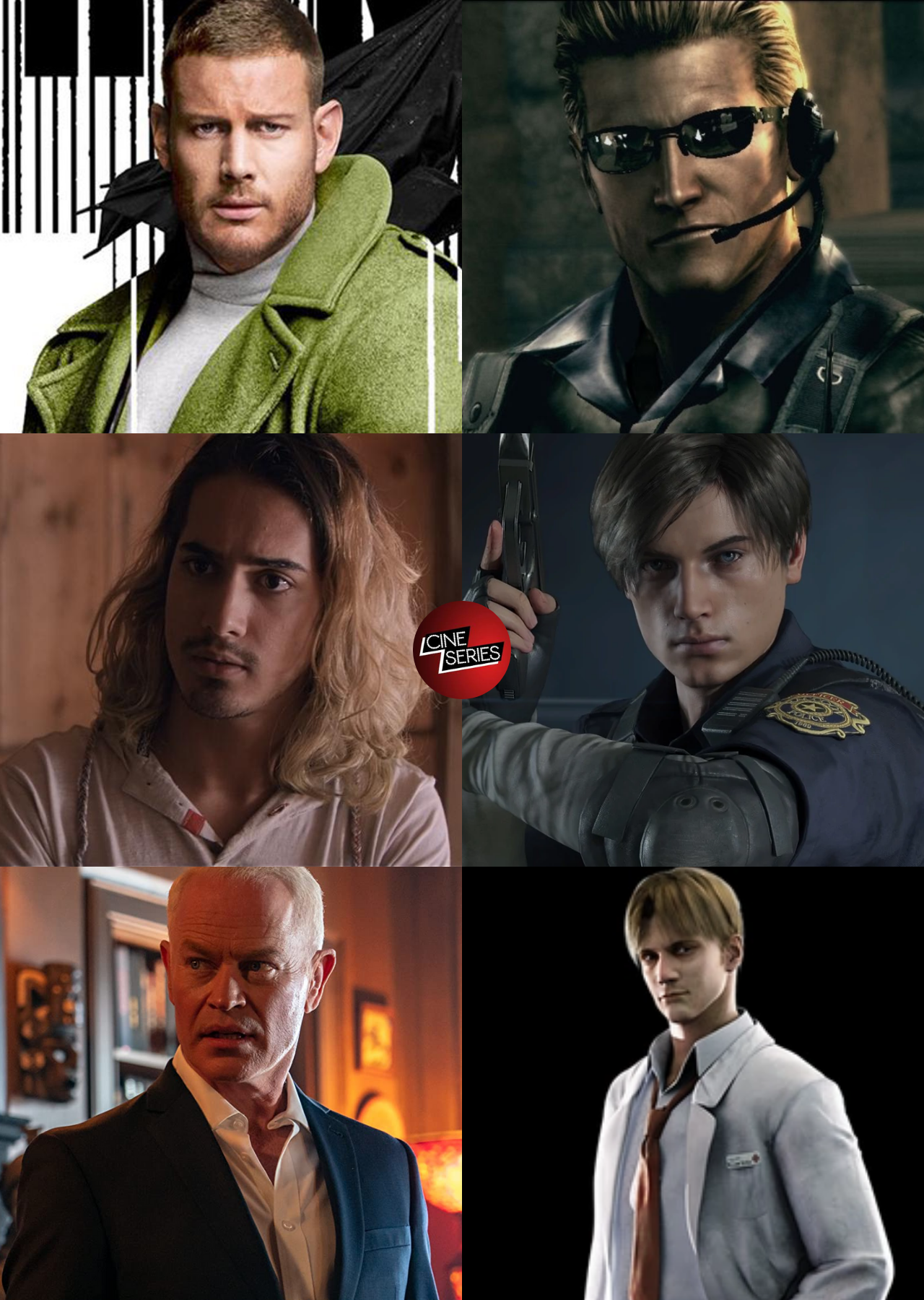 Resident evil casting 2