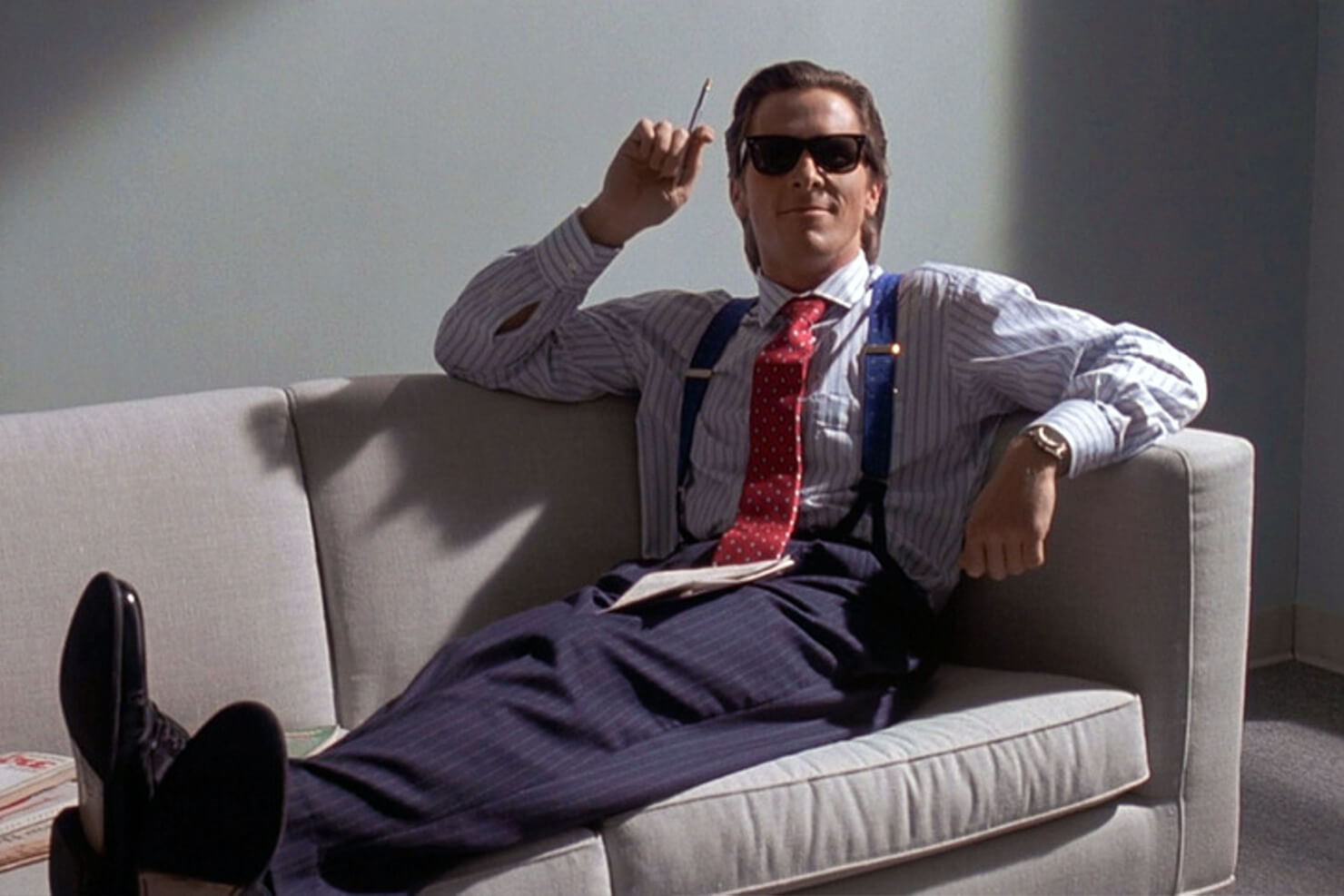Christian Bale dans "American Psycho" American Psycho
