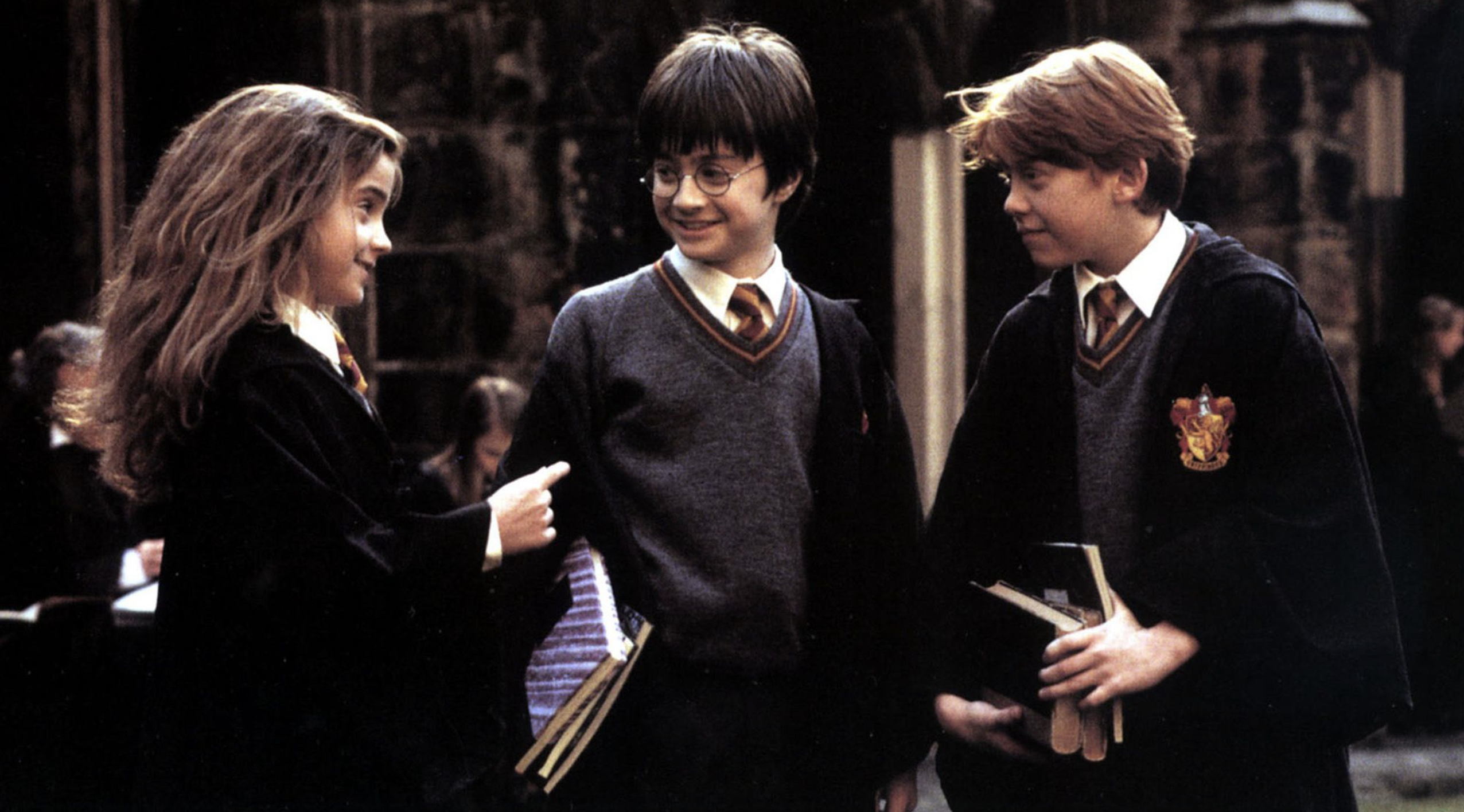 Emma Watson, Daniel Radcliffe, Rupert Grint, Harry Potter à l'école des sorciers ©Warner Bros. France