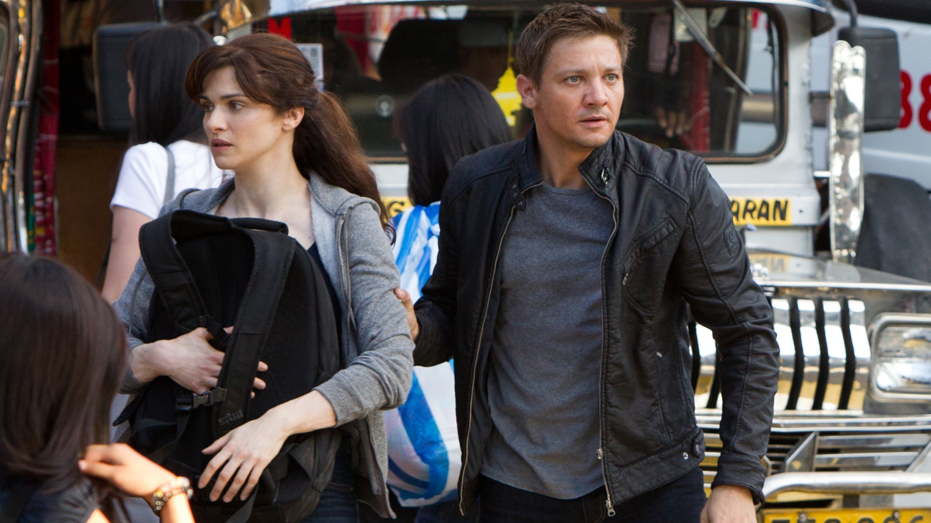 Jeremy Renner et Rachel Weisz dans "Jason Bourne : L'Héritage" Jason Bourne L'Héritage
