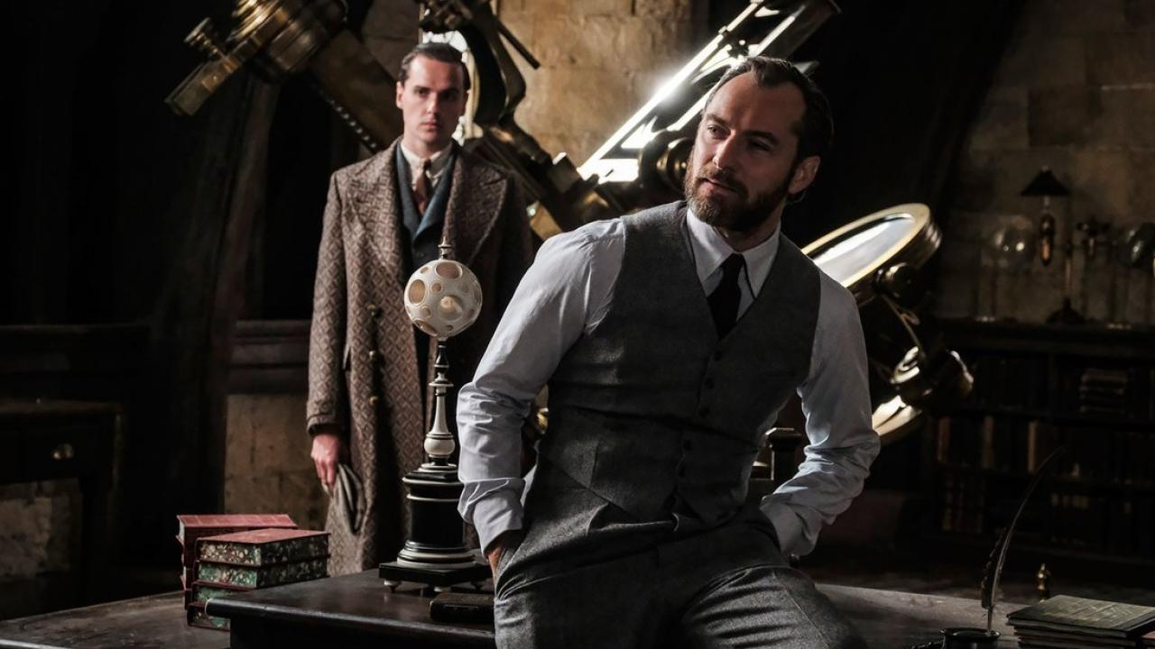 Jude Law dans Les Animaux fantastiques
