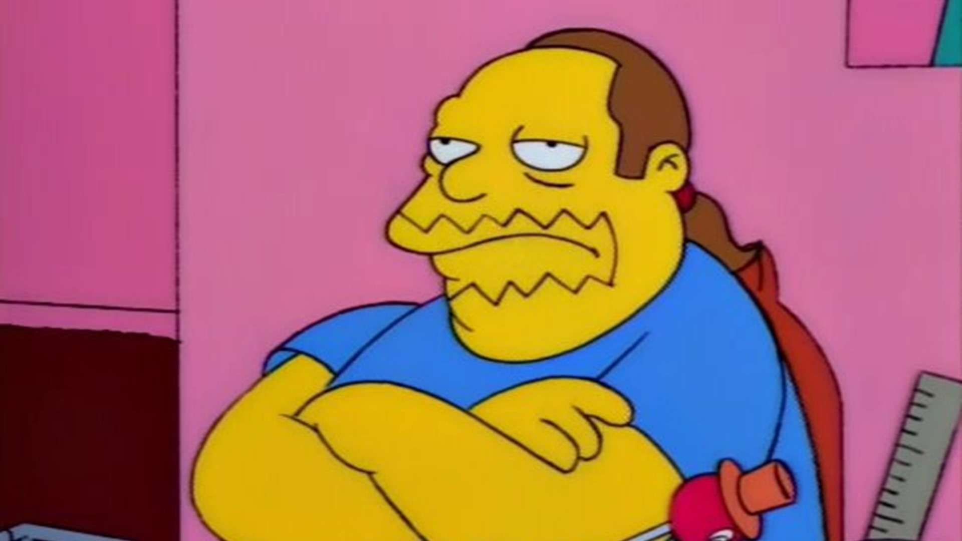 Les Simpson : quel est le véritable nom du vendeur de BD ? 