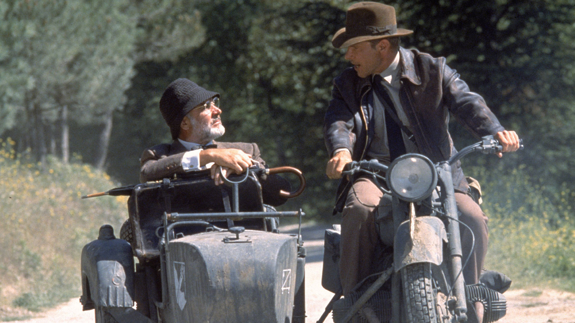 Sean Connery et Harrison Ford