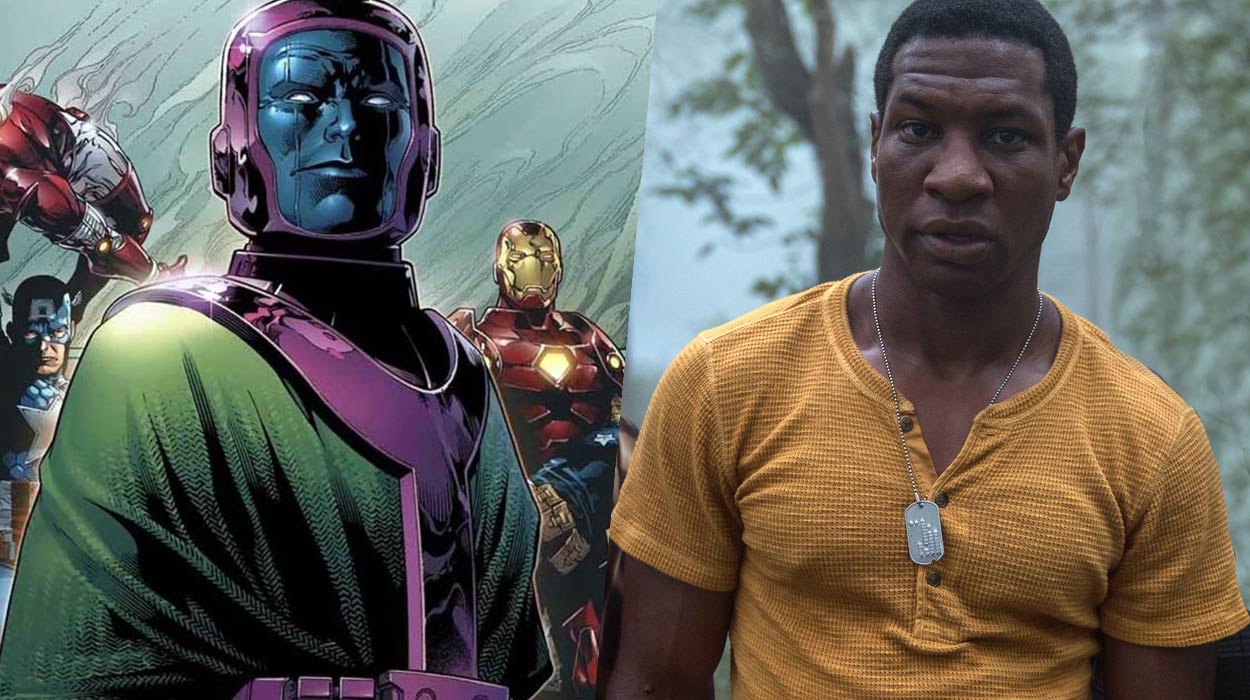 Kang et Jonathan Majors 