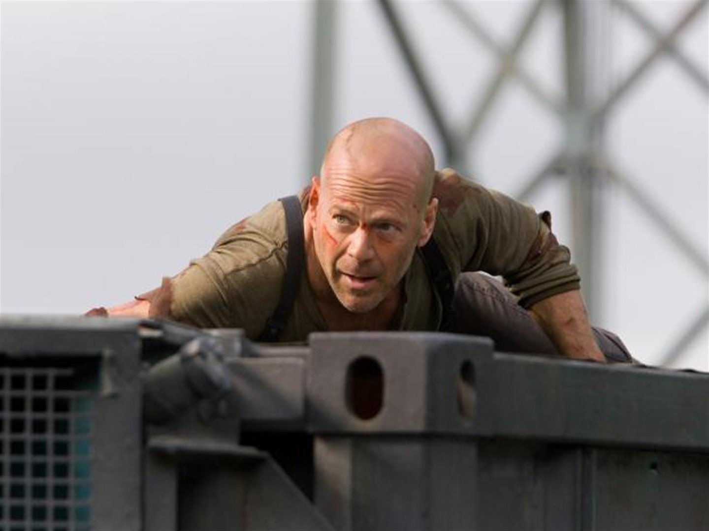 John McClane (Bruce Willis) - Die Hard 4 : Retour en Enfer