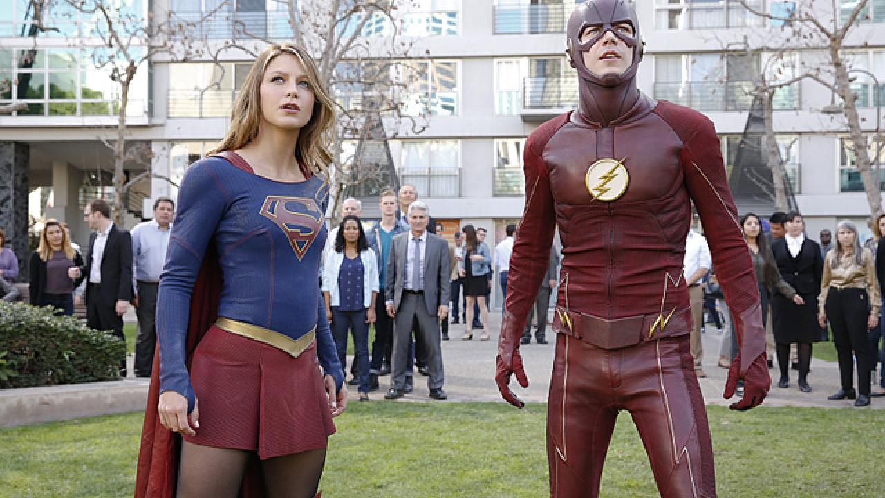 Supergirl et Flash