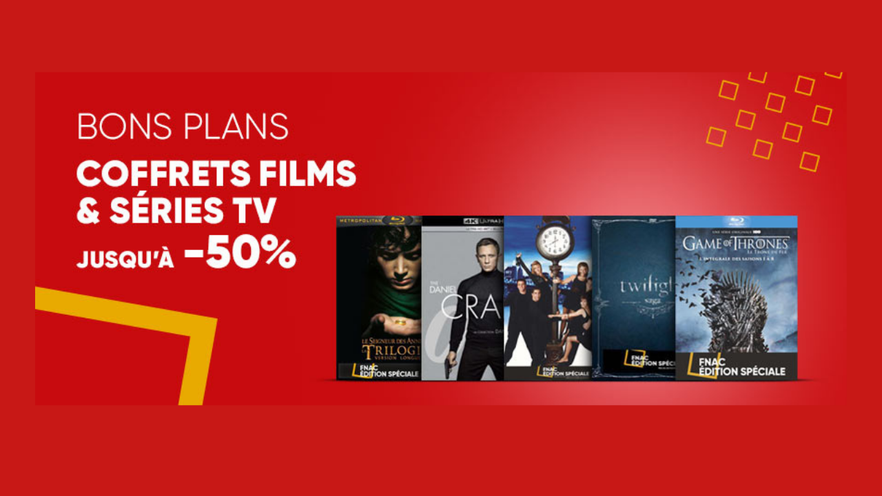 James Bond, Lucifer, The Dark Knight : un choix de coffrets DVD et  Blu-ray à la Fnac à - 50% - CinéSérie