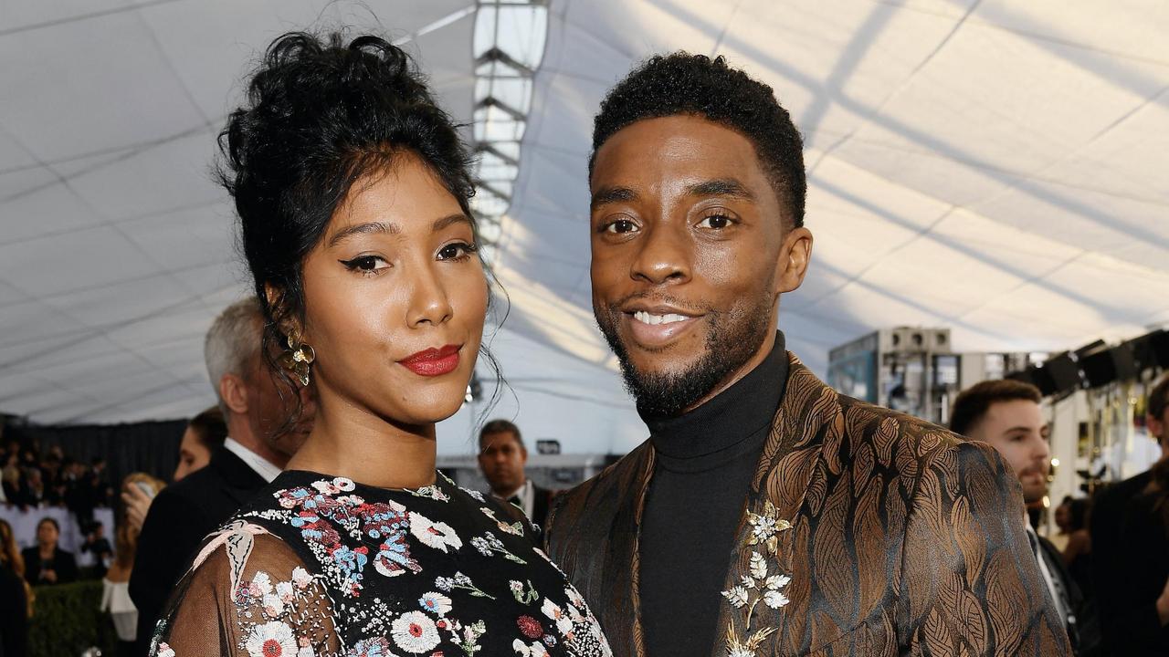 Taylor Simone Ledward et Chadwick Boseman Taylor Simone Ledward et Chadwick Boseman
