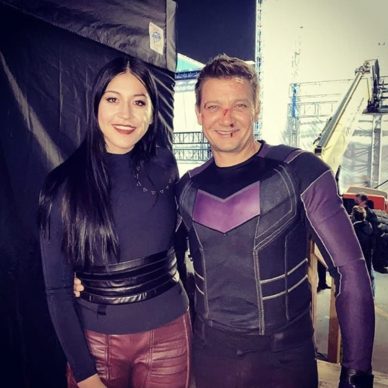 Hawkeye tournage Hawkeye tournage