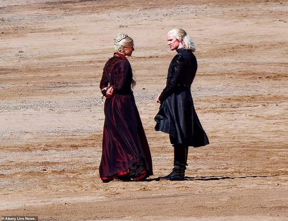 House of the Dragon tournage