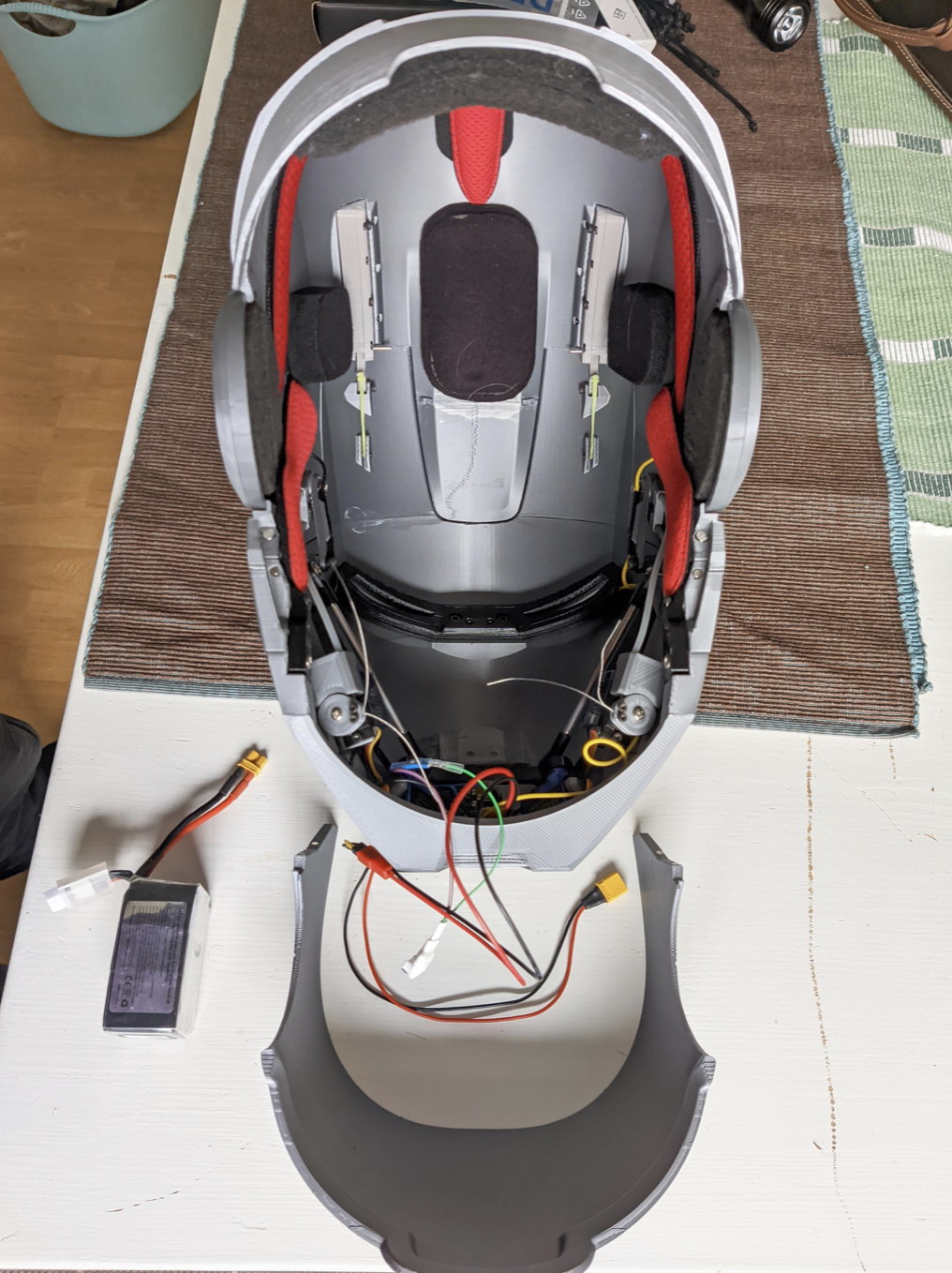 Intérieur casque Iron Man Intérieur casque Iron Man
