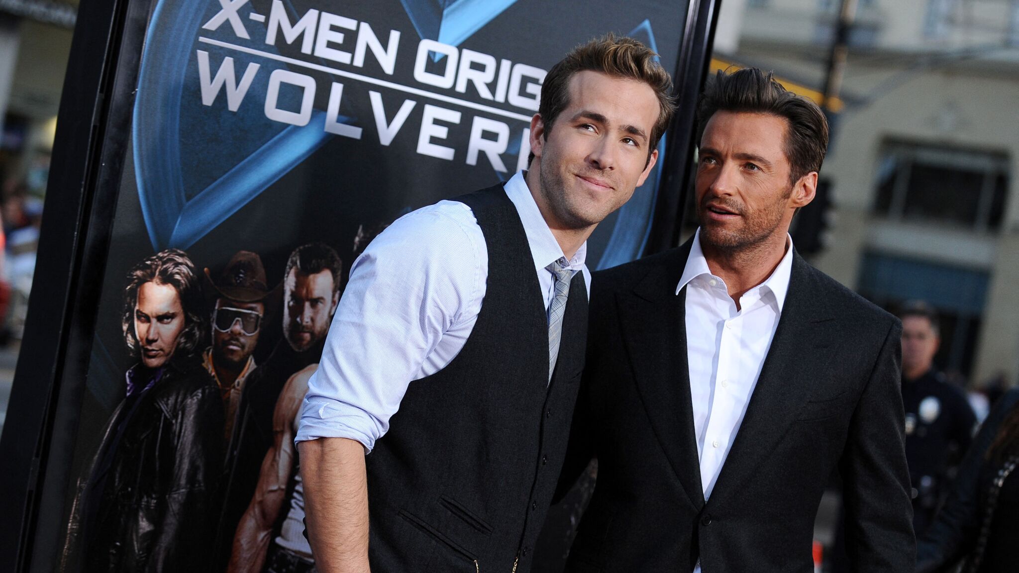 Ryan Reynolds et Hugh Jackman Ryan Reynolds et Hugh Jackman