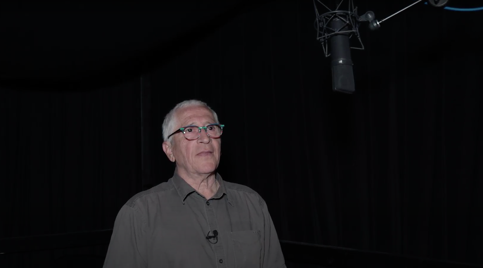 Gérard Surugue (Bugs Bunny) en studio pour Space Jam 2