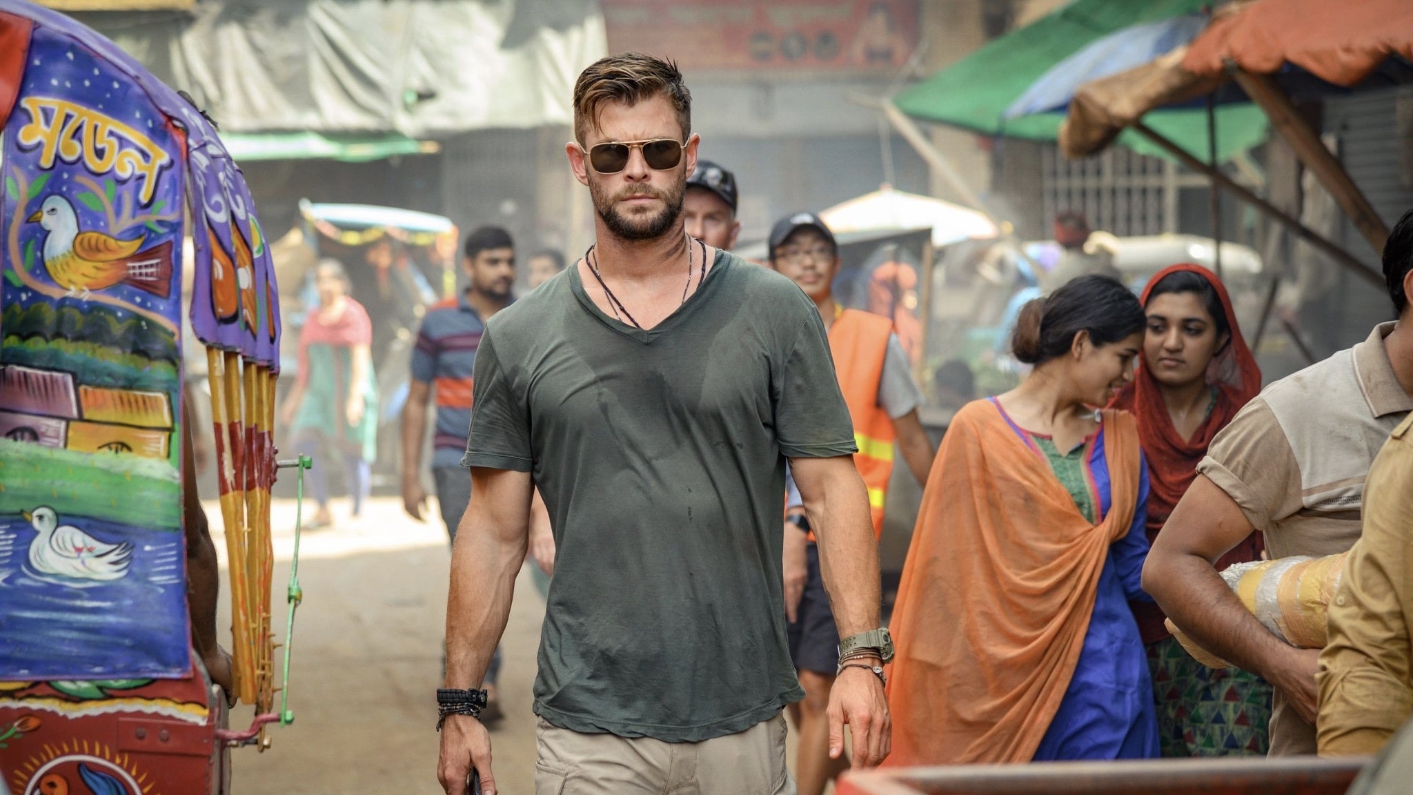 Chris Hemsworth dans Tyler Rake