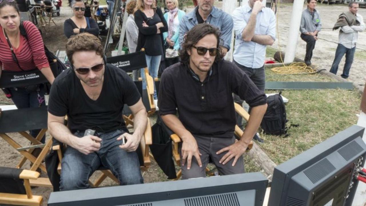 Nic Pizzolatto et Cary Fukunaga Nic Pizzolatto et Cary Fukunaga