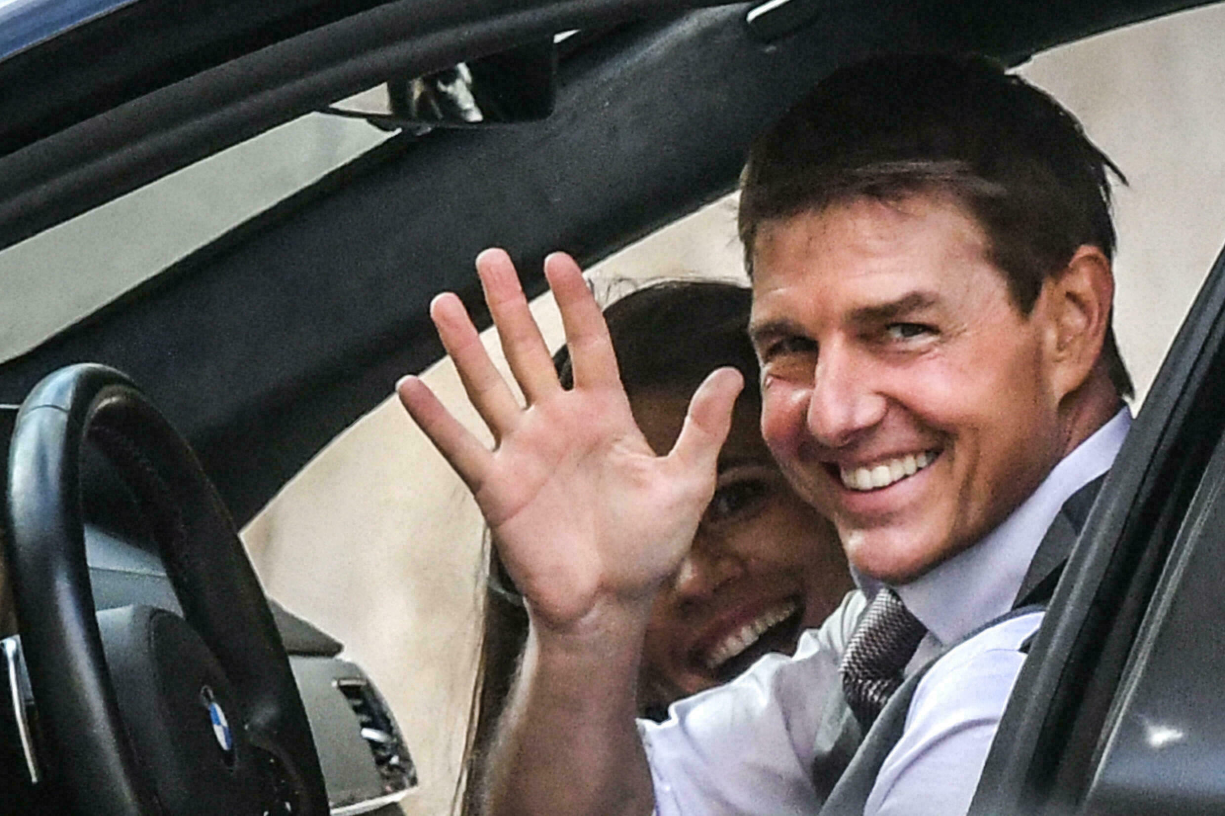 Tom Cruise sur le tournage de Mission Impossible 7 