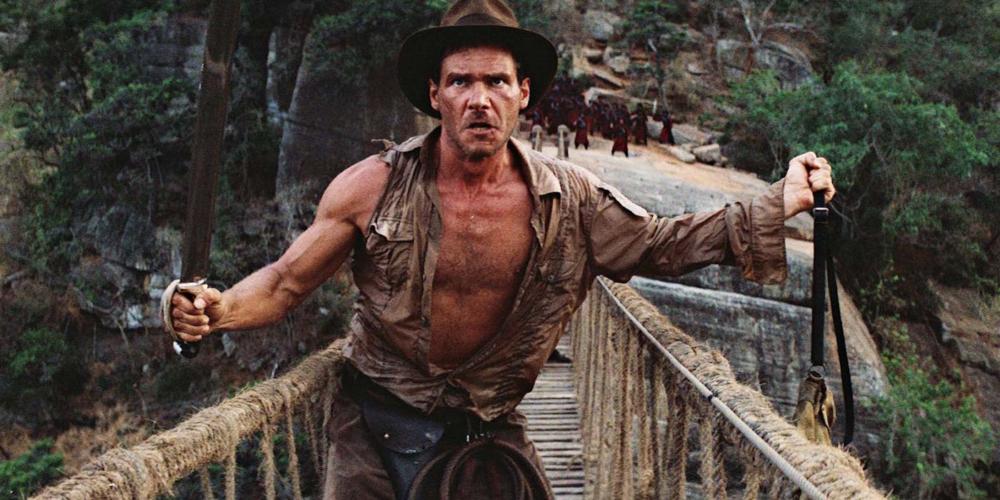 Indy (Harrison Ford) - Indiana Jones et le Temple Maudit