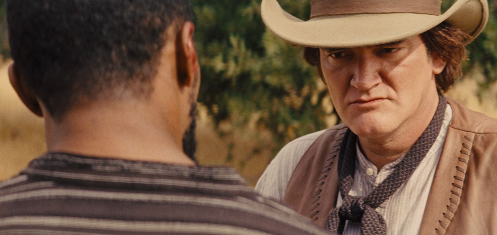 Quentin Tarantino en cow-boy dans Django Unchained Quentin Tarantino en cow-boy dans Django Unchained